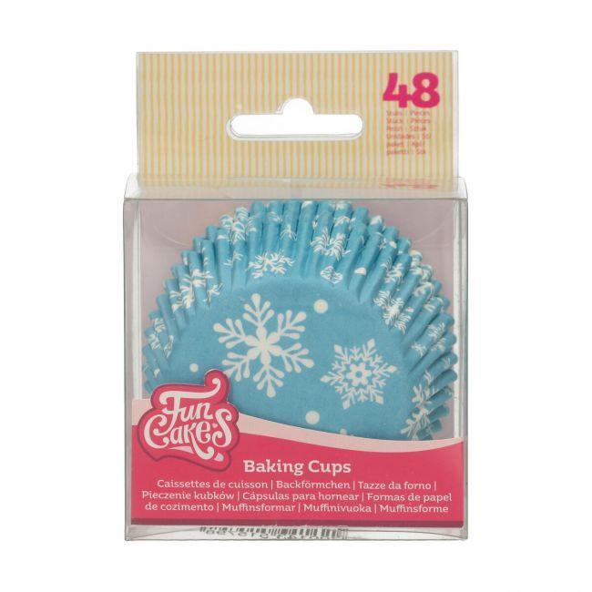 48 Caissettes Hiver - FUN CAKES