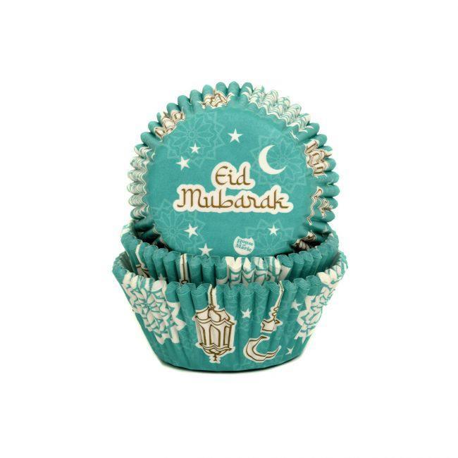 50 Caissettes Eid Mubarak - Patissland
