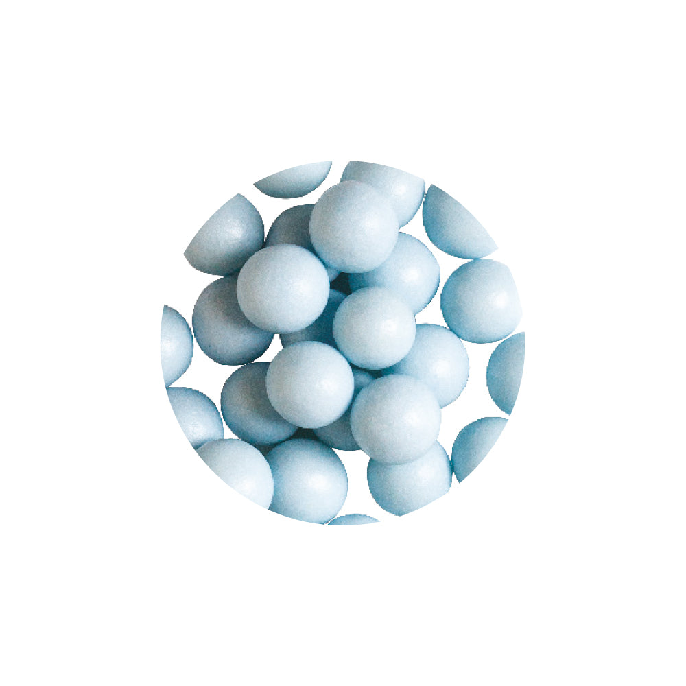 Perles maxi bleu clair Pearly 1 kg Decora