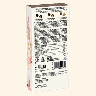 Darilni paket Gourmand – Croustibilles Črni, Mlečni & Dulcey – 160 g