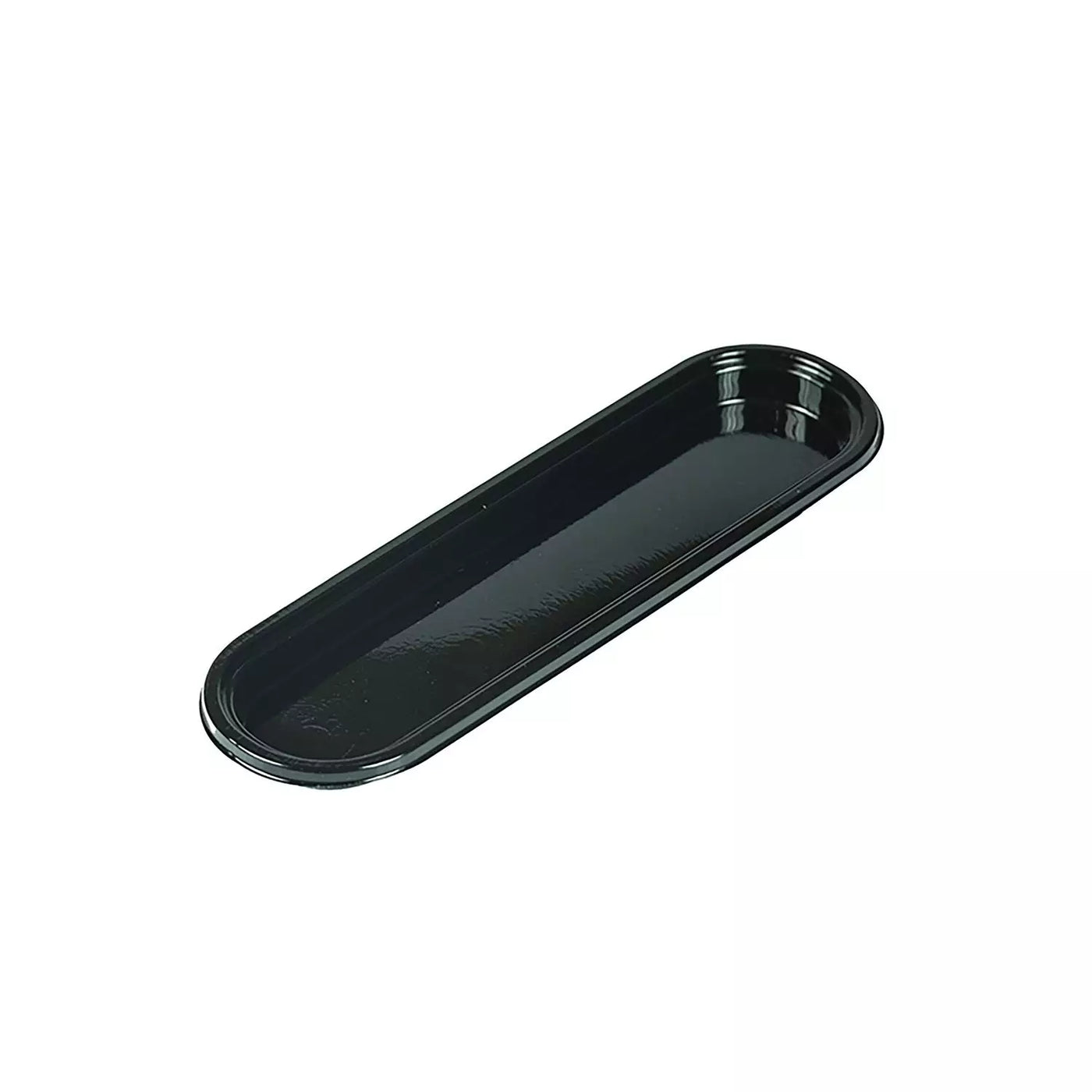 Plateaux noirs 140×32 mm pour présentation d’éclairs – lot de 100