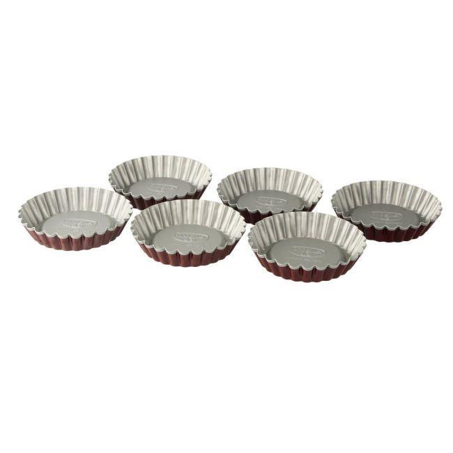 6 Törtchenformen - Ø10cm - DR OETKER