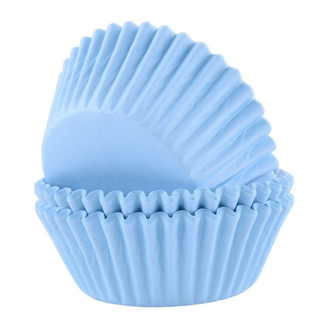 60 Caissettes Light Blue