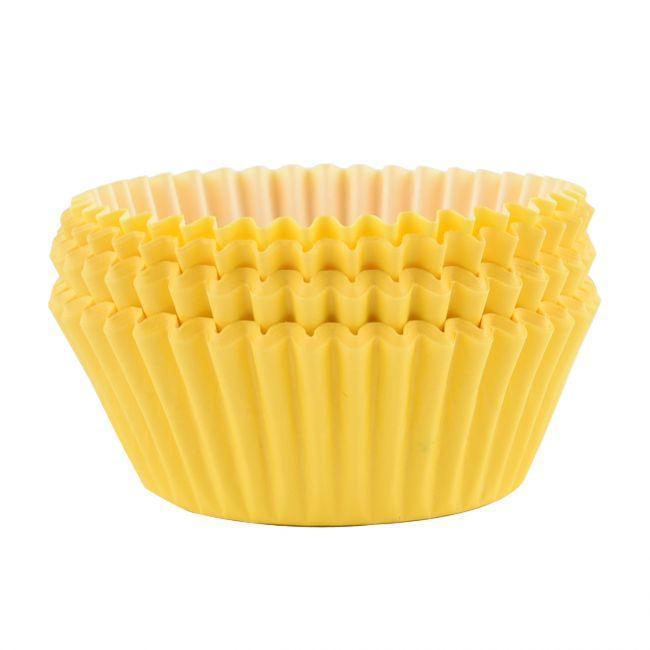 60 Caissettes Yellow