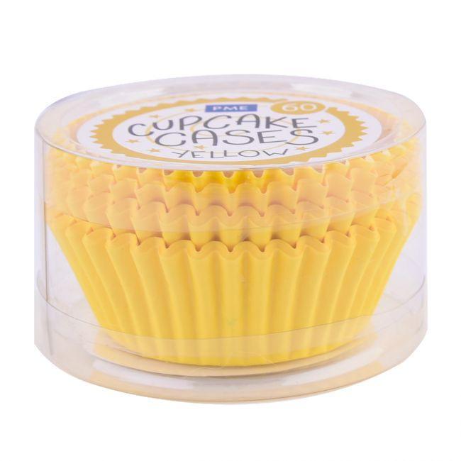 60 Caissettes Yellow PME - Patissland