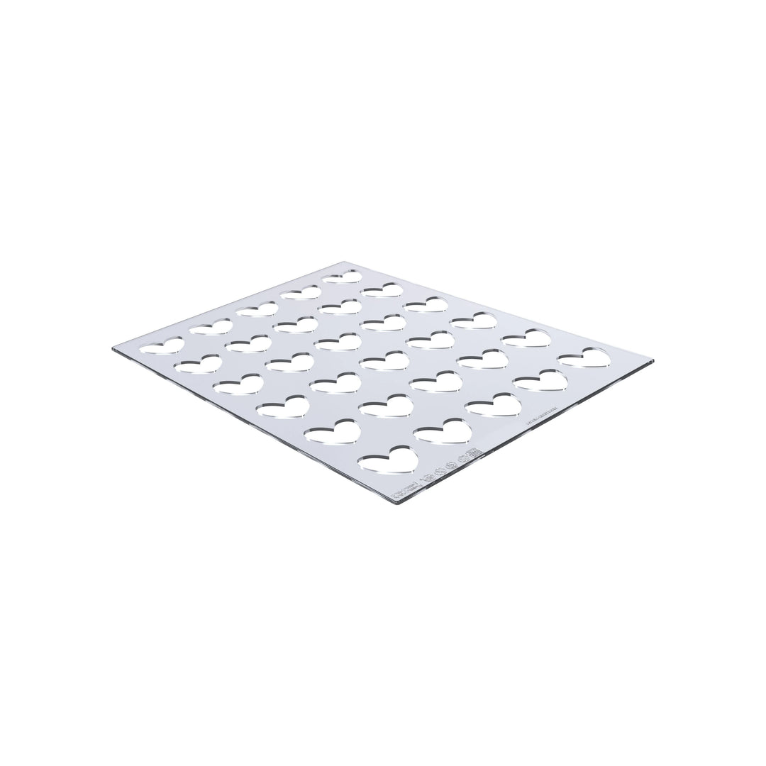 70 Chablons Coeurs - 31x31 mm