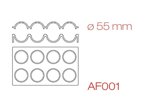 Moule Pavoduo AF001 – Sphères 55 mm