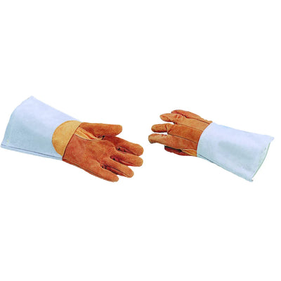 Paire de gants anti-chaleur en cuir traité – taille unique