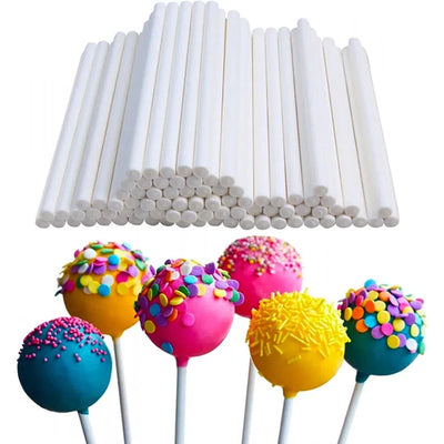 Bâtonnets à sucettes Azucren – 50 unités de 15 cm pour cake pops et confiseries