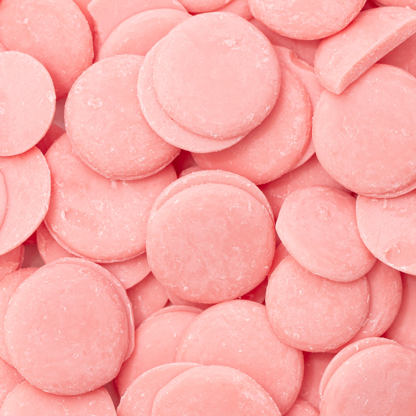 PME Candy Buttons roses – pistoles à fondre au goût vanille – alternative au chocolat – sachet refermable 340 g