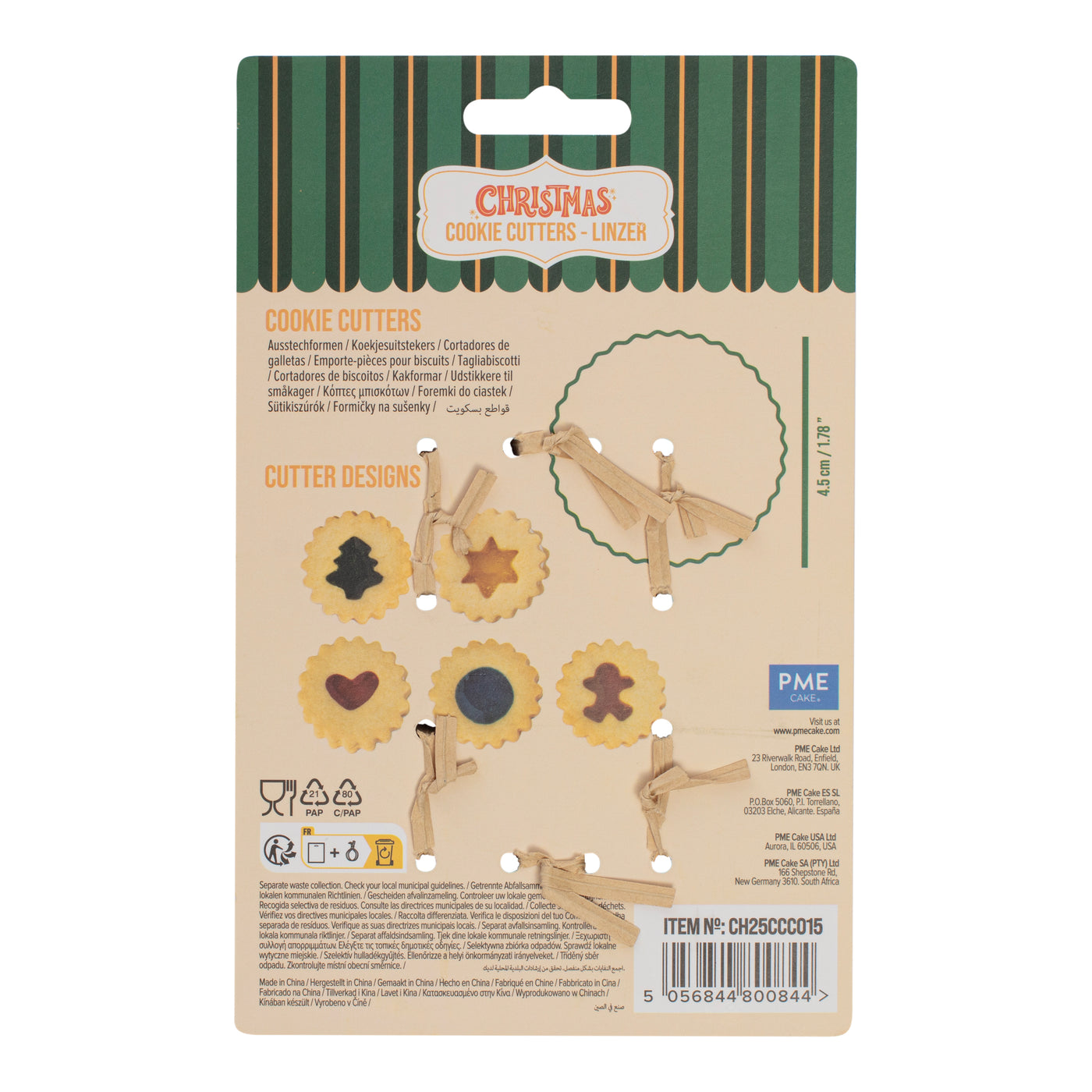 Set/6 Emporte-Pièces Linzer