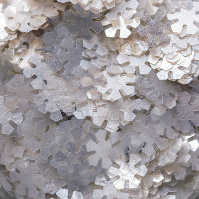 Paillettes Comestibles - Flocons de Neige 1g