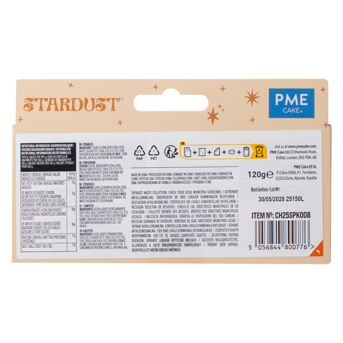 Stardust – Estuche Clásico 120 g