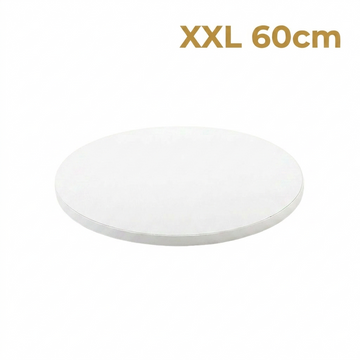 Support Rond - Cake Drum BLANC 60cm CLICK AND COLLECT UNIQUEMENT