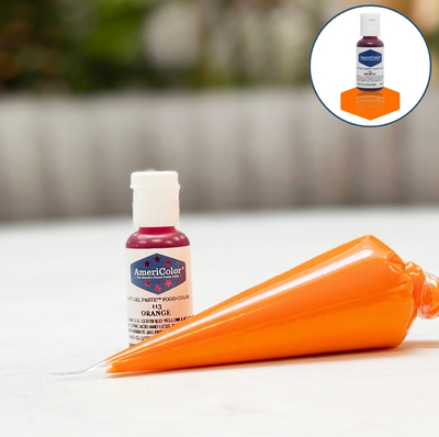 colorant alimentaire orange, americolor orange, colorant en gel pâtisserie