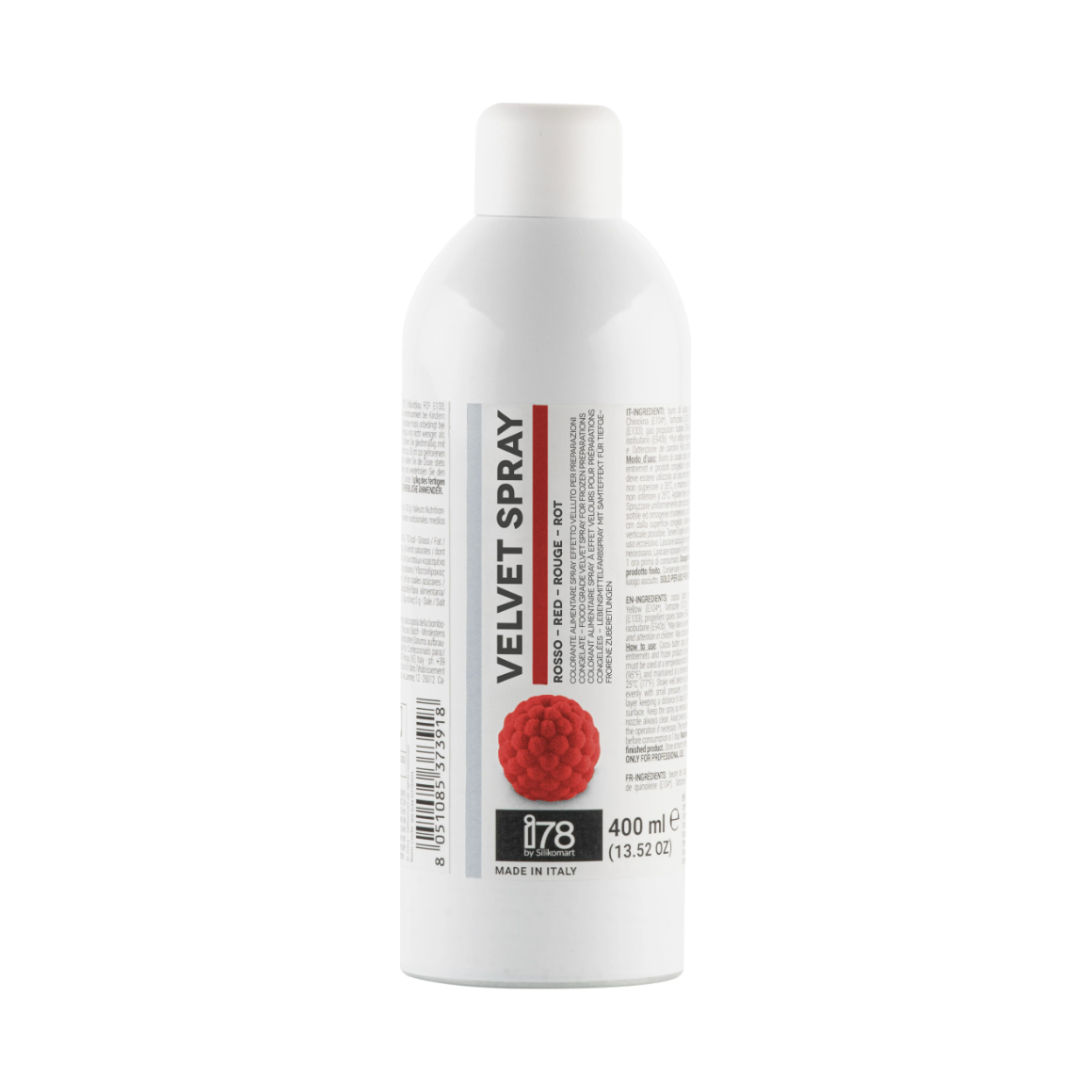 Spray Flocage Velours Rouge 400ml