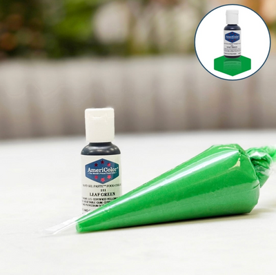 Colorant alimentaire gel AmeriColor Leaf Green – Vert vif professionnel