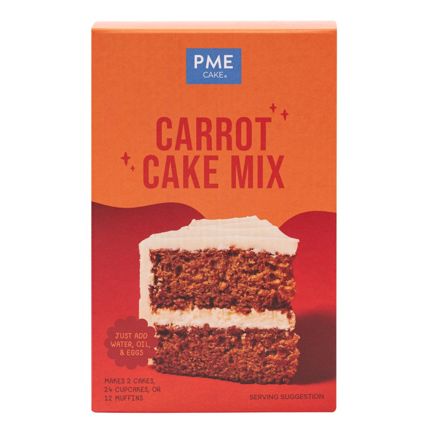 carrot cake mix sachets
