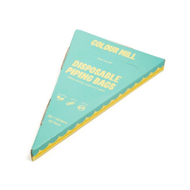 Poches à douille jetables Colour Mill 23 cm x50 pour décoration de gâteaux