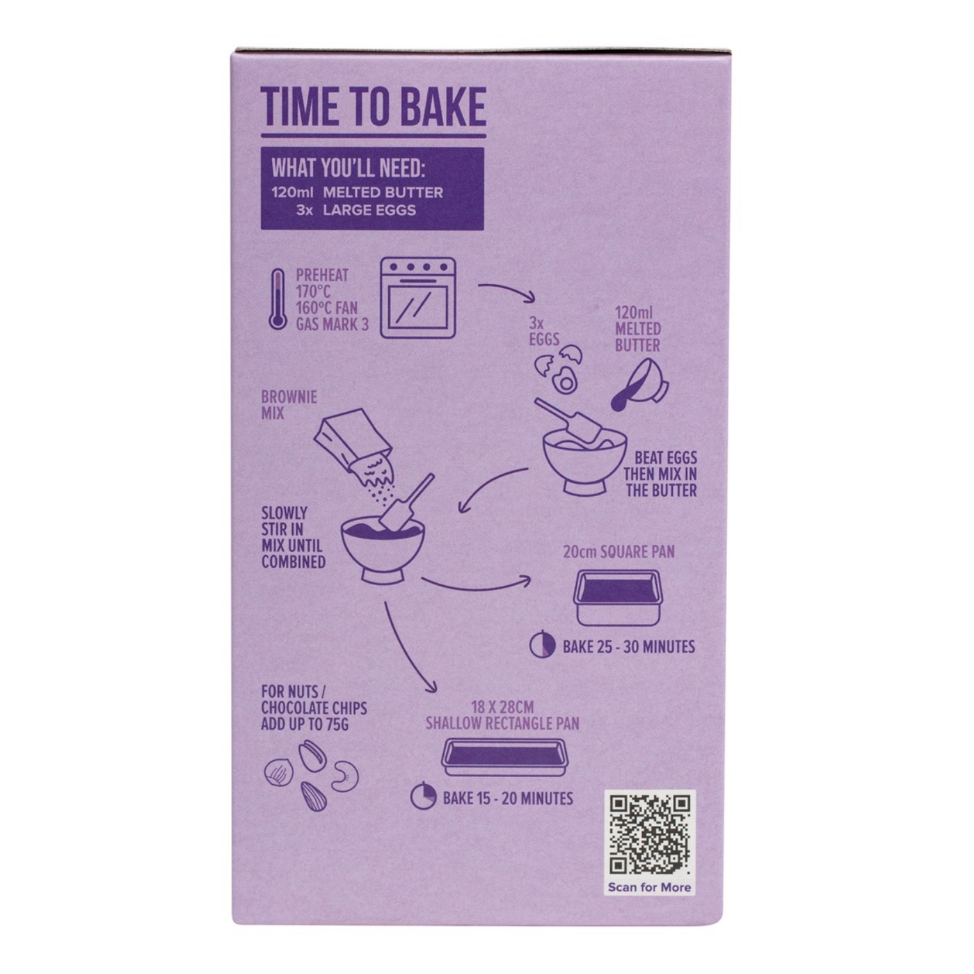 Mezcla para Brownies - 500g