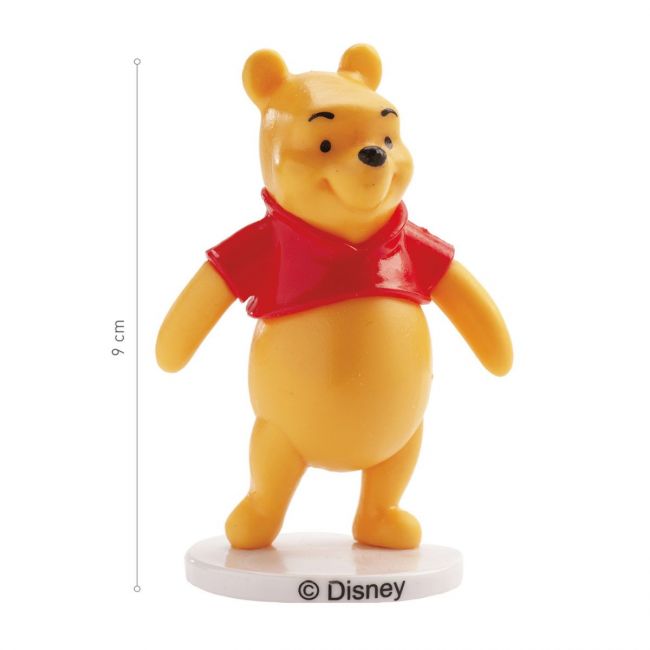 cake topper Winnie l’Ourson, décoration gâteau Disney, figurine anniversaire Winnie, topper anniversaire enfant