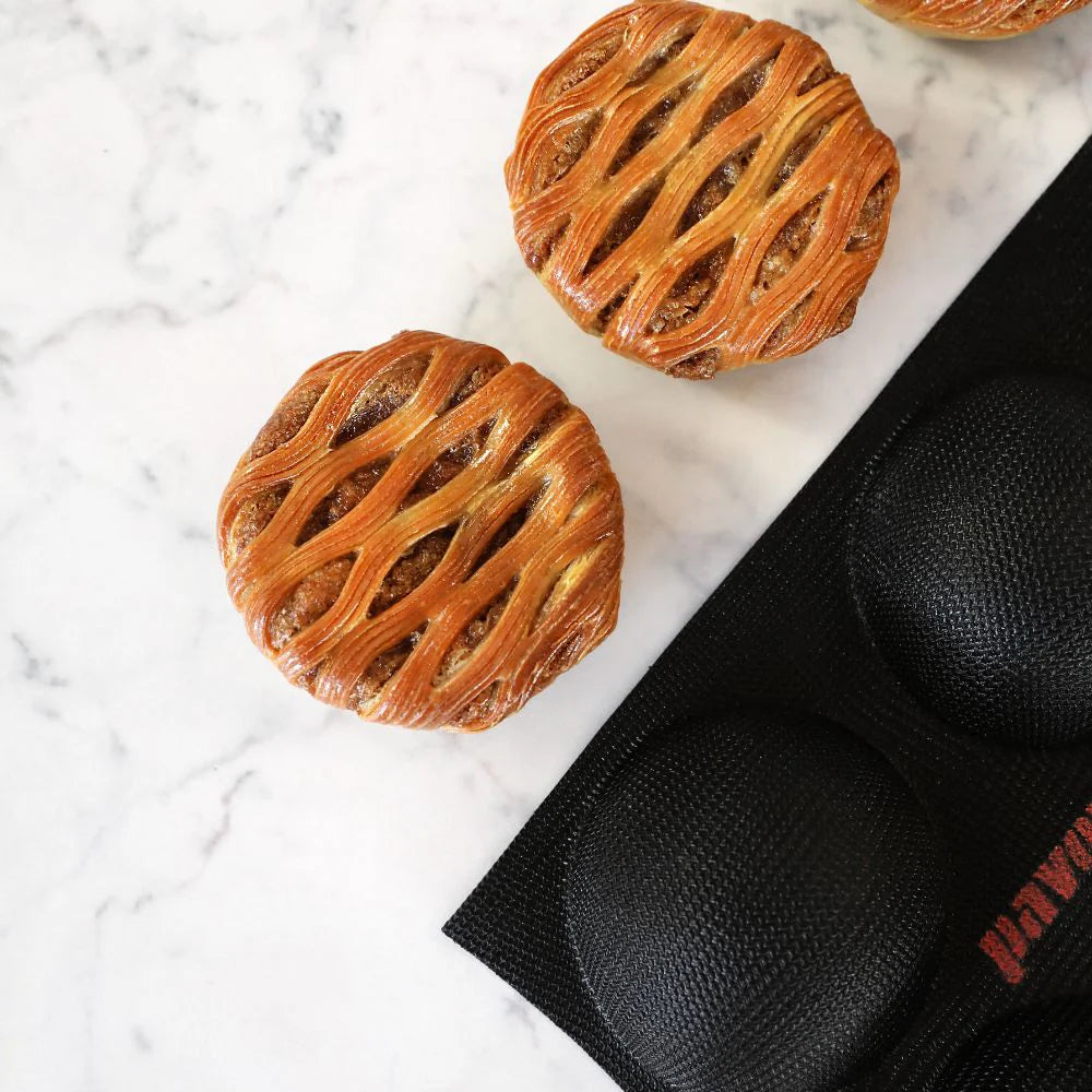 Moule silicone renforcé Fiberform Pavoni FB01 Ø80x40 mm – 24 empreintes 135 ml