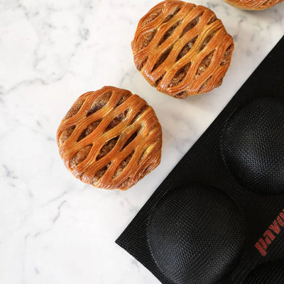 Moule silicone renforcé Fiberform Pavoni FB01 Ø80x40 mm – 24 empreintes 135 ml