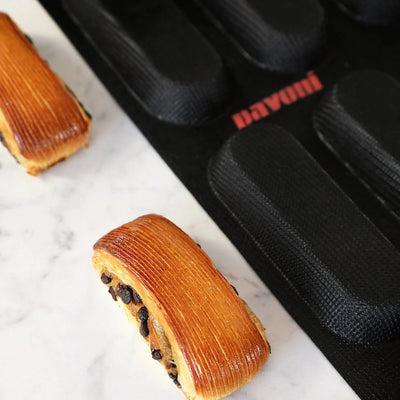 Détails des éclairs et texture du moule silicone FB06