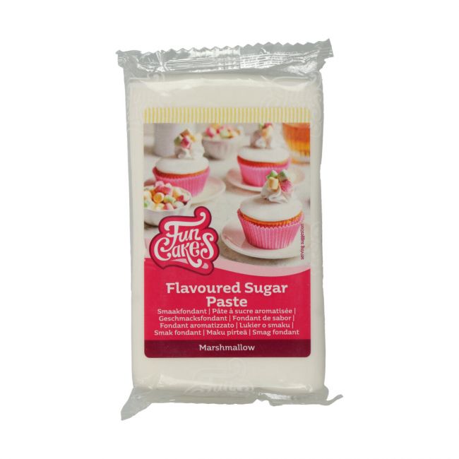Pâte à sucre FunCakes goût Marshmallow 250 g pour décoration gâteau