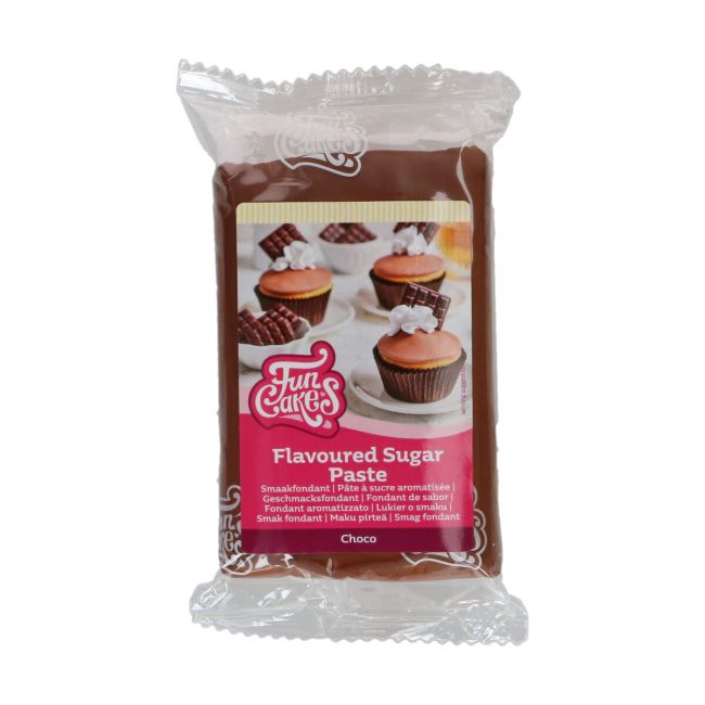 Pâte à sucre aromatisée chocolat FunCakes 250 g