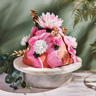 Fleur Comestible Pivoine Rose Ombre 12,5cm