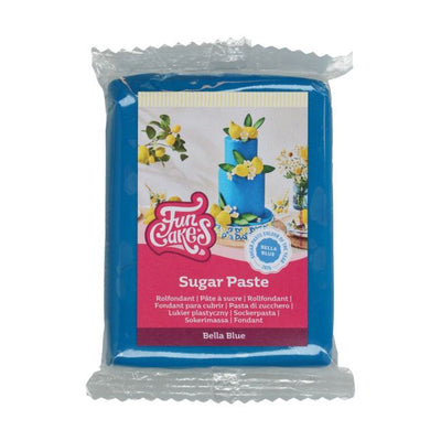 Pâte à sucre FunCakes Bella Blue 250 g – emballage
