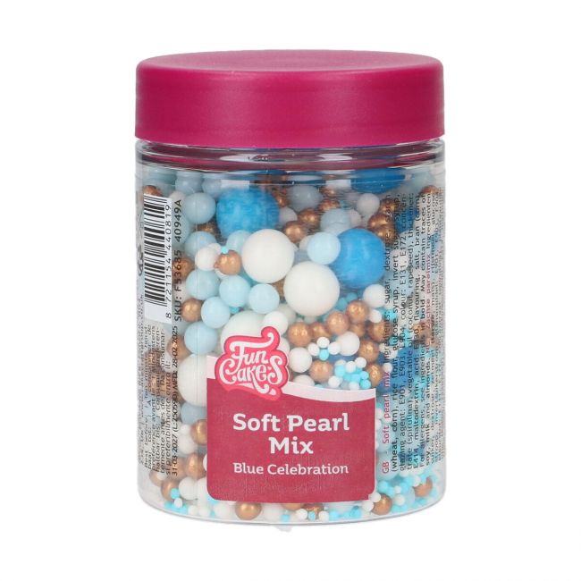 Mistura de Pérolas Blue Celebration - 80g
