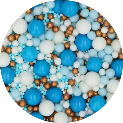 Mistura de Pérolas Blue Celebration - 80g