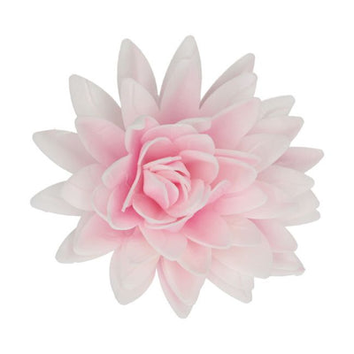 fleur comestible rose, fleur en azyme pâtisserie, pivoine ombrée FunCakes, décoration florale gâteau