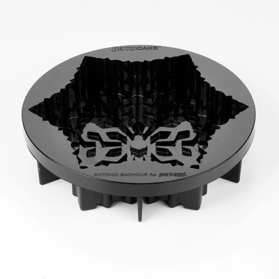Détail des arêtes et profondeur du motif flocon – Pavocake KE109