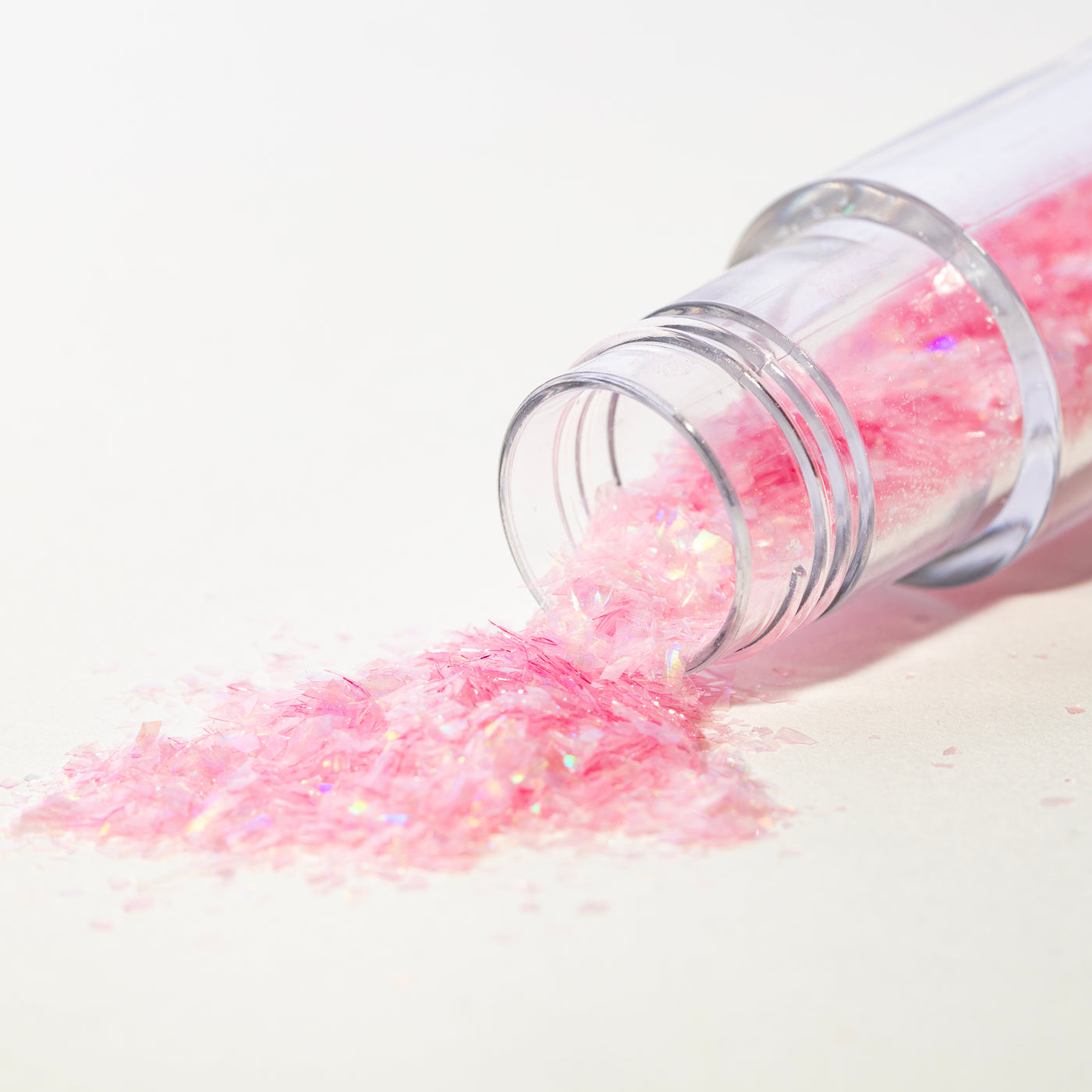 Ätbara Glitterflingor - Rosa