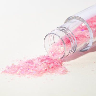 Ätbara Glitterflingor - Rosa