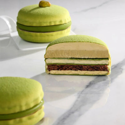 Moules silicone Pavoni kit Macaron PX3228S – dessert en forme de macaron Ø70x35 mm
