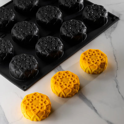 moule silicone, Pavoflex, DAHAB, entremets orientaux, moule professionnel, Fadi Kurdi, moule Eïd, mariage, Hajj, Omra
