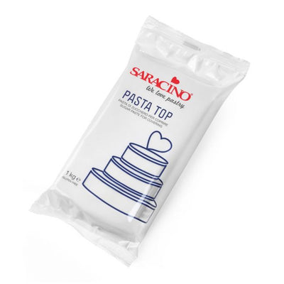 Pâte à sucre blanche Saracino Top Model 1kg
