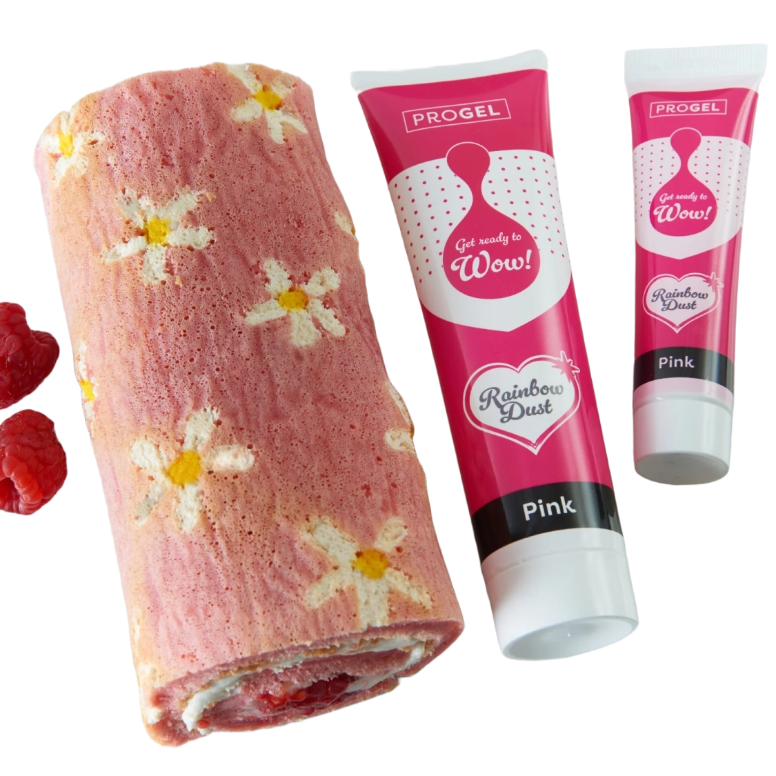 Colorant alimentaire concentré rose Rainbow Dust 100 g pour pâte à sucre et glaçages