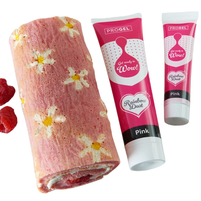 Colorant alimentaire concentré rose Rainbow Dust 100 g pour pâte à sucre et glaçages