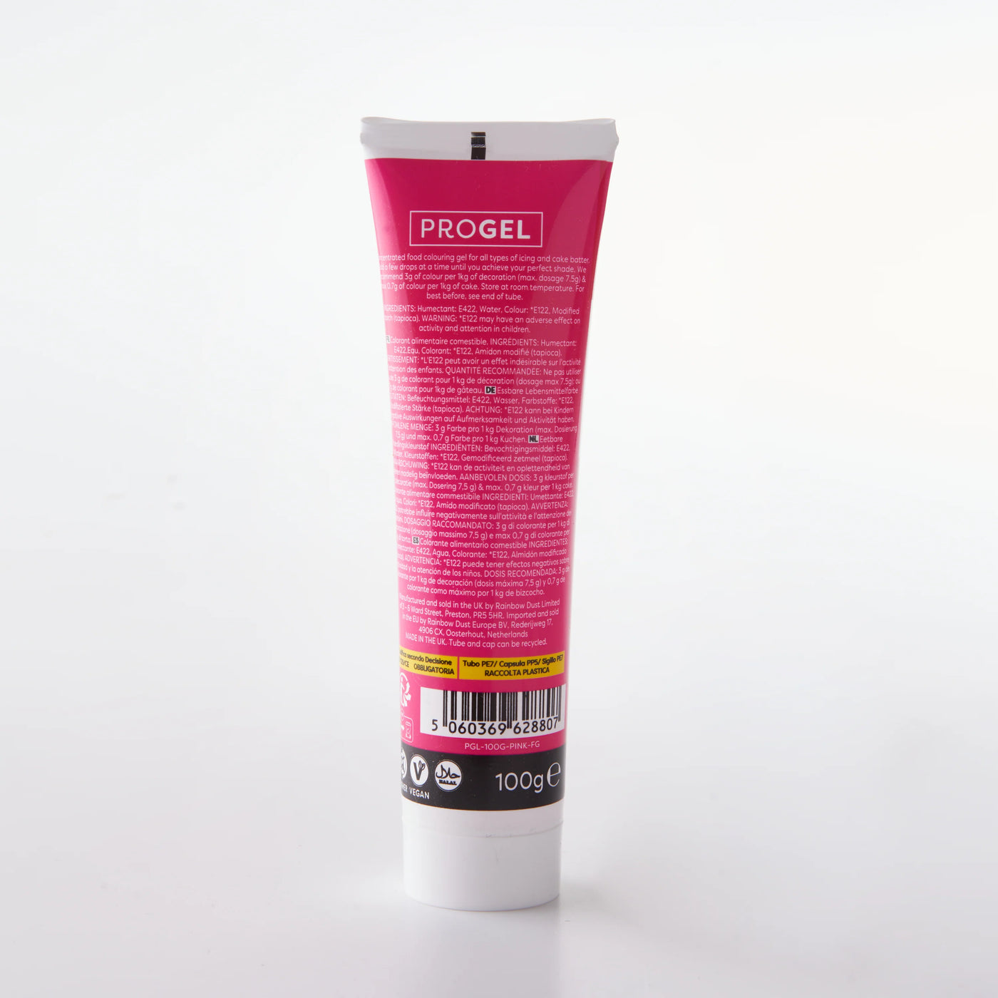 Colorant en Gel 100g - Rose - ProGel XXL