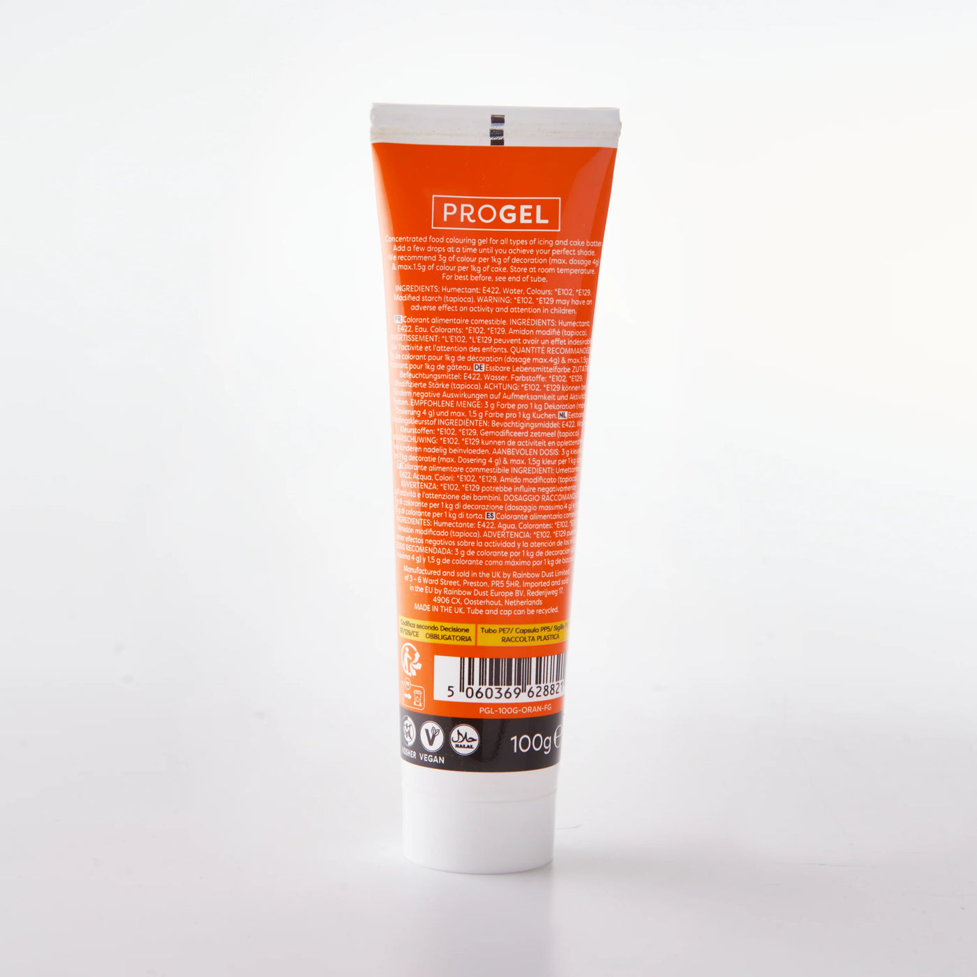 Colorant en Gel 100g - Orange - ProGel XXL