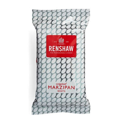 Renshaw Pâte d’Amande Blanche 500 g – pâte d’amande pour recouvrement et décoration gâteaux
