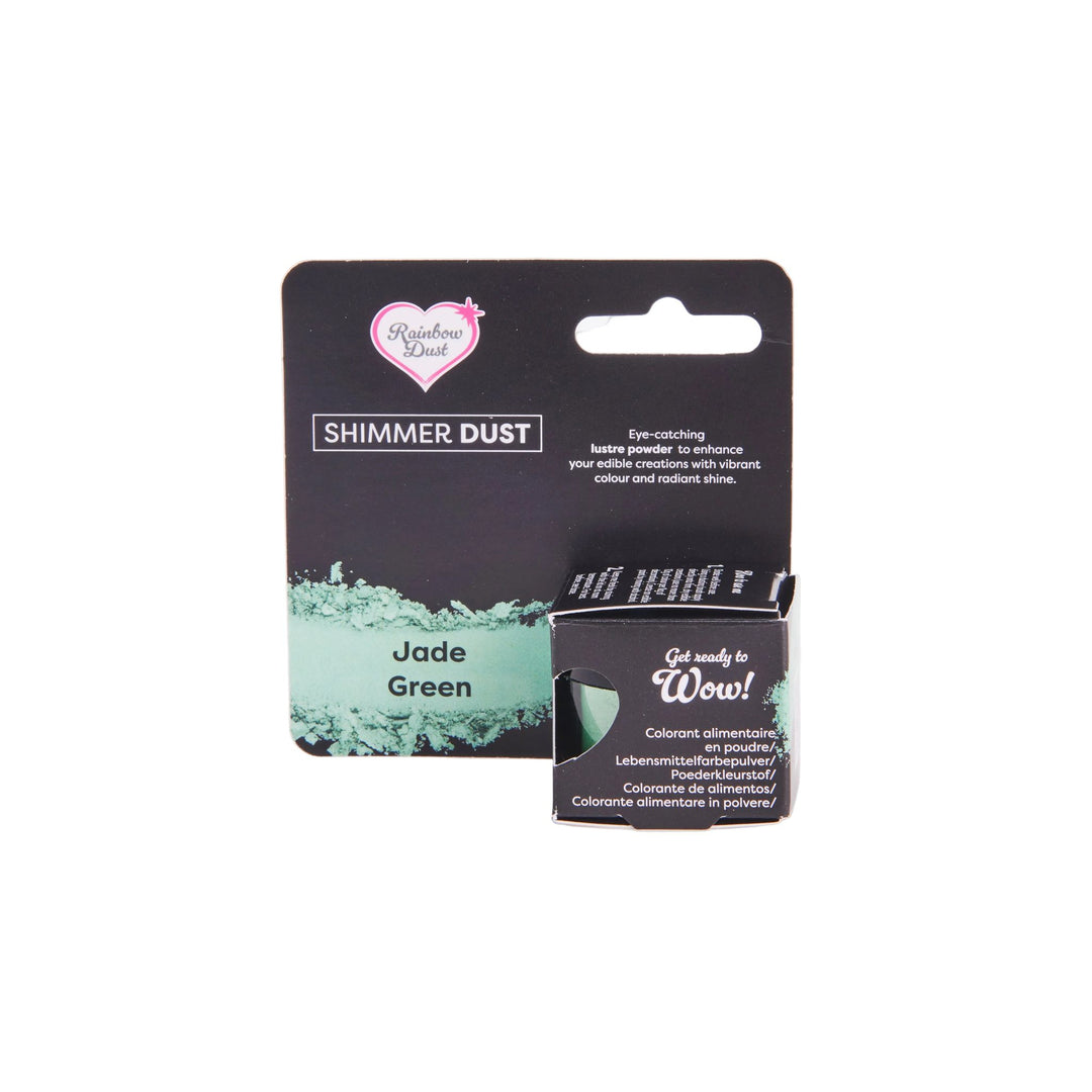 Shimmer Dust Jade Green