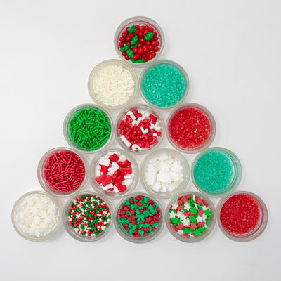 Set/30 Assortiment Strooisels – Kerst Klassiek 180 g
