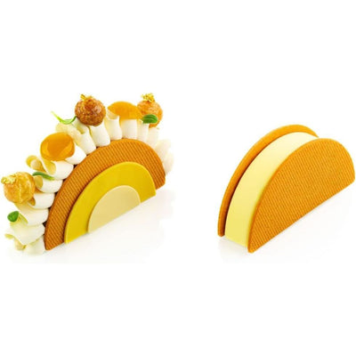 Moule silicone Silikomart Rainbow 80 ml – 9 cavités pour mini desserts