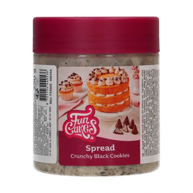 Spread - Bolachas Pretas Crocantes 250g